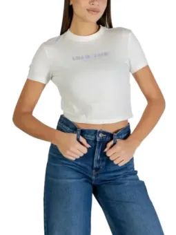 Calvin Klein Damen T-Shirt Weiß mieten - Flex-Fashion Verleih
