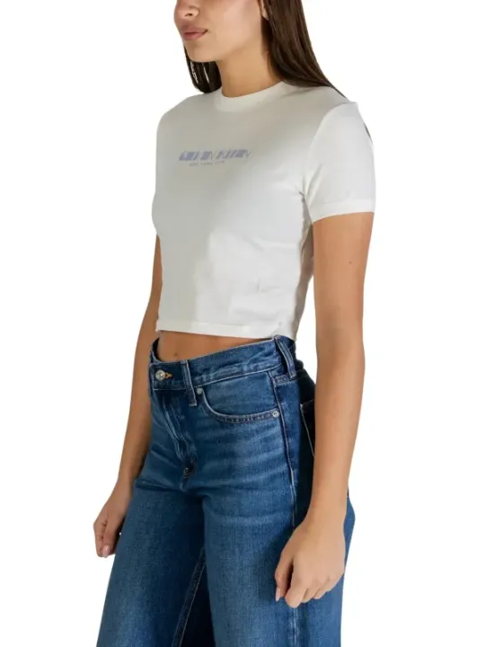Calvin Klein Jeans Damen T-Shirt Weiß | online kaufen