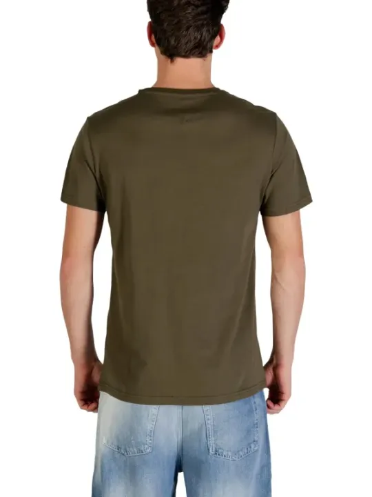 Tommy Hilfiger Jeans Herren T-Shirt Grün | online kaufen