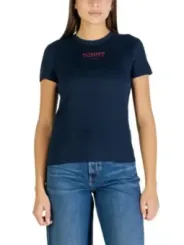 Tommy Hilfiger Jeans Damen T-Shirt Blau | online kaufen