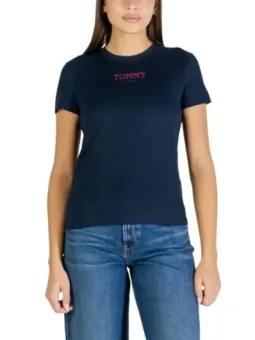 Tommy Hilfiger Damen T-Shirt Blau mieten - Flex-Fashion Verleih