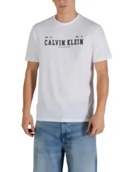 Calvin Klein Herren T-Shirt Weiß mieten | Flex-Fashion Verleih