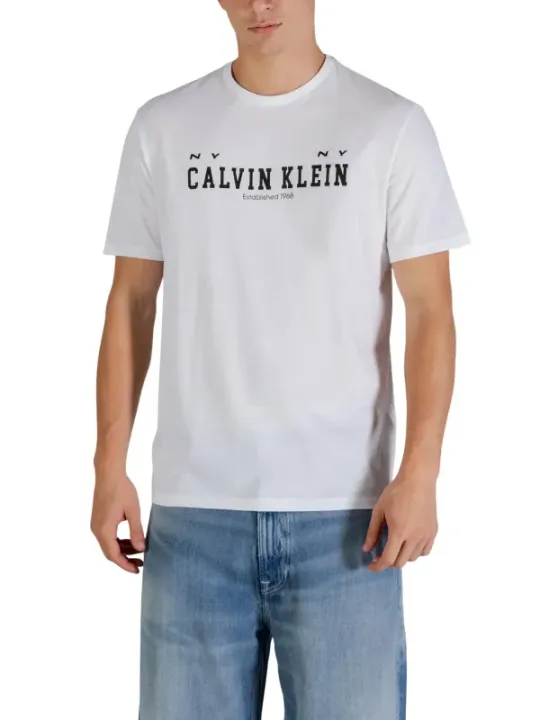 Calvin Klein Jeans Herren T-Shirt Weiß | online kaufen