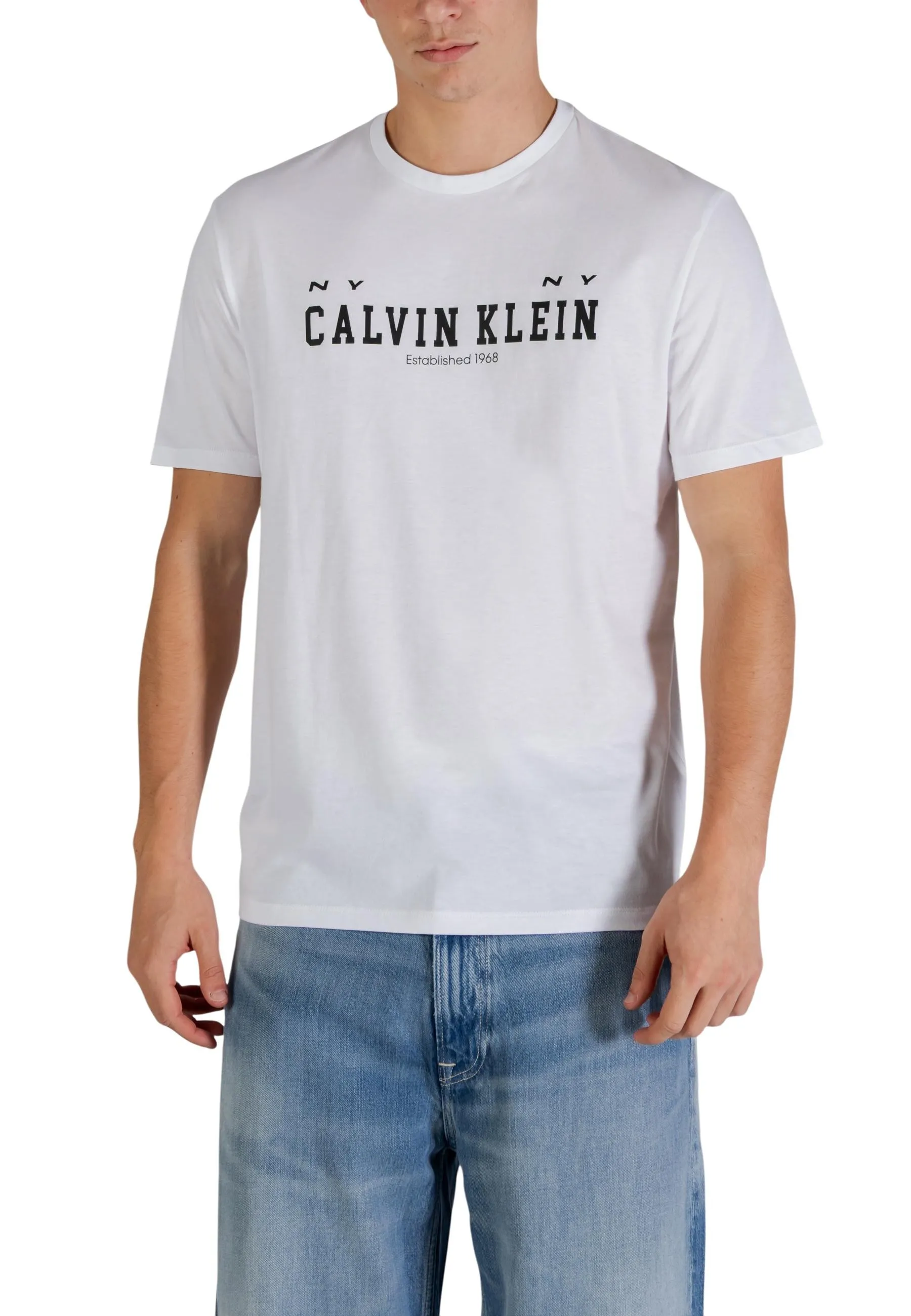 Herren T-Shirt Weiß 497993