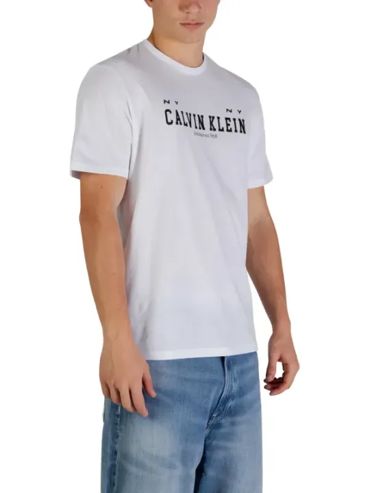 Calvin Klein Jeans Herren T-Shirt Weiß | online kaufen