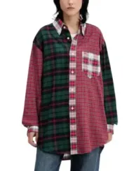 Tommy Hilfiger Jeans Damen Hemd Rot | online kaufen