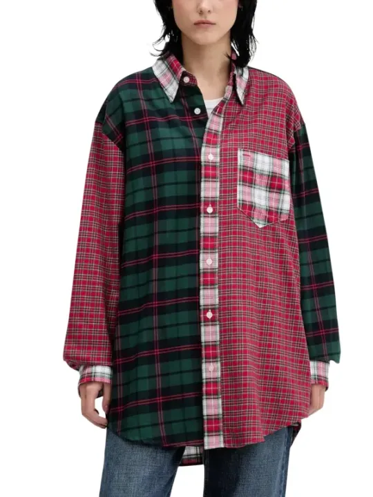 Tommy Hilfiger Jeans Damen Hemd Rot | online kaufen