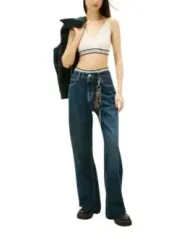 Tommy Hilfiger Jeans Damen Top Weiß | online kaufen