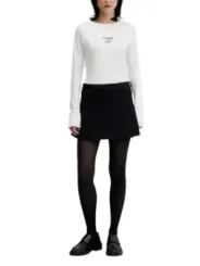 Tommy Hilfiger Jeans Damen Pullover Weiß | online kaufen