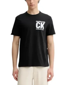 Calvin Klein Herren T-Shirt Schwarz mieten – Flex-Fashion
