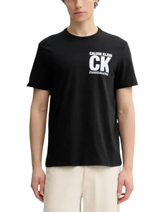 Calvin Klein Herren T-Shirt Schwarz | online kaufen
