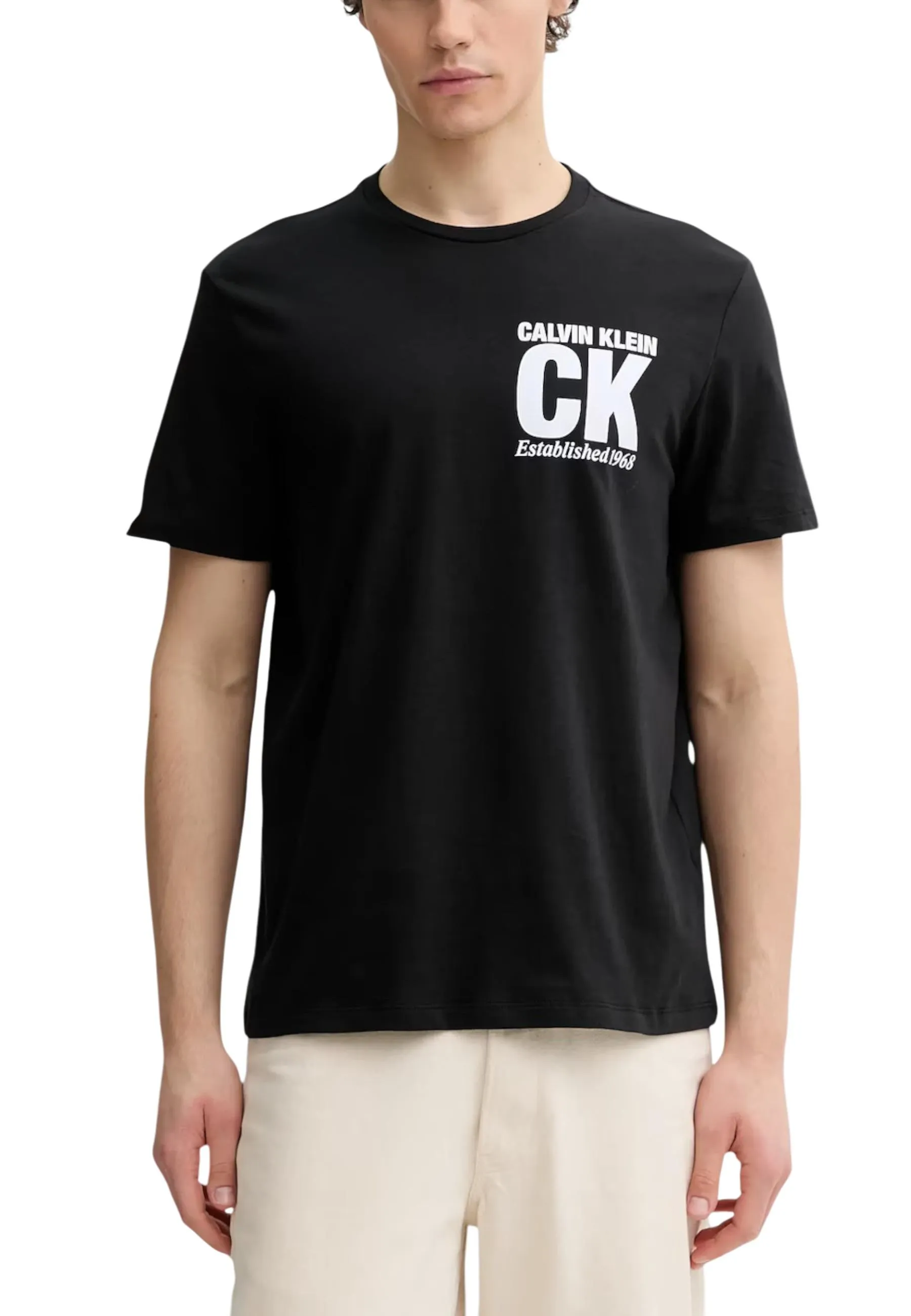 Herren T-Shirt Schwarz 497846