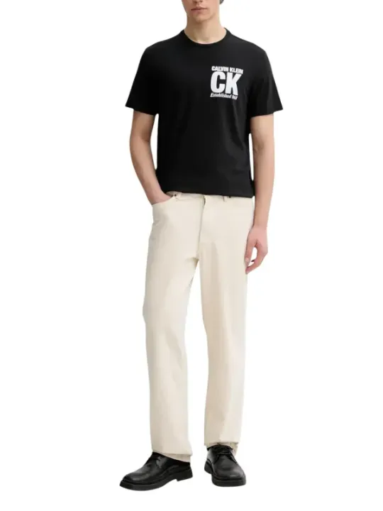 Calvin Klein Herren T-Shirt Schwarz | online kaufen