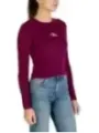 Calvin Klein Jeans Damen Pullover Bordeaux | online kaufen