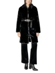 Ayfee Damen Mantel Schwarz | online kaufen