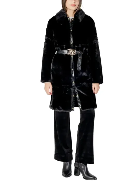 Ayfee Damen Mantel Schwarz | online kaufen