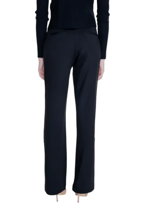 Schwarze Damen Business Stretchhose