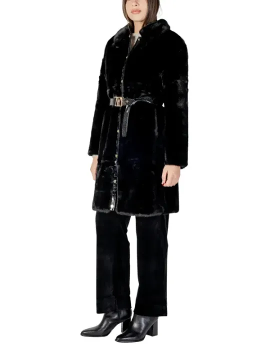 Ayfee Damen Mantel Schwarz | online kaufen