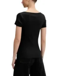 Tommy Hilfiger Jeans Damen T-Shirt Schwarz | online kaufen