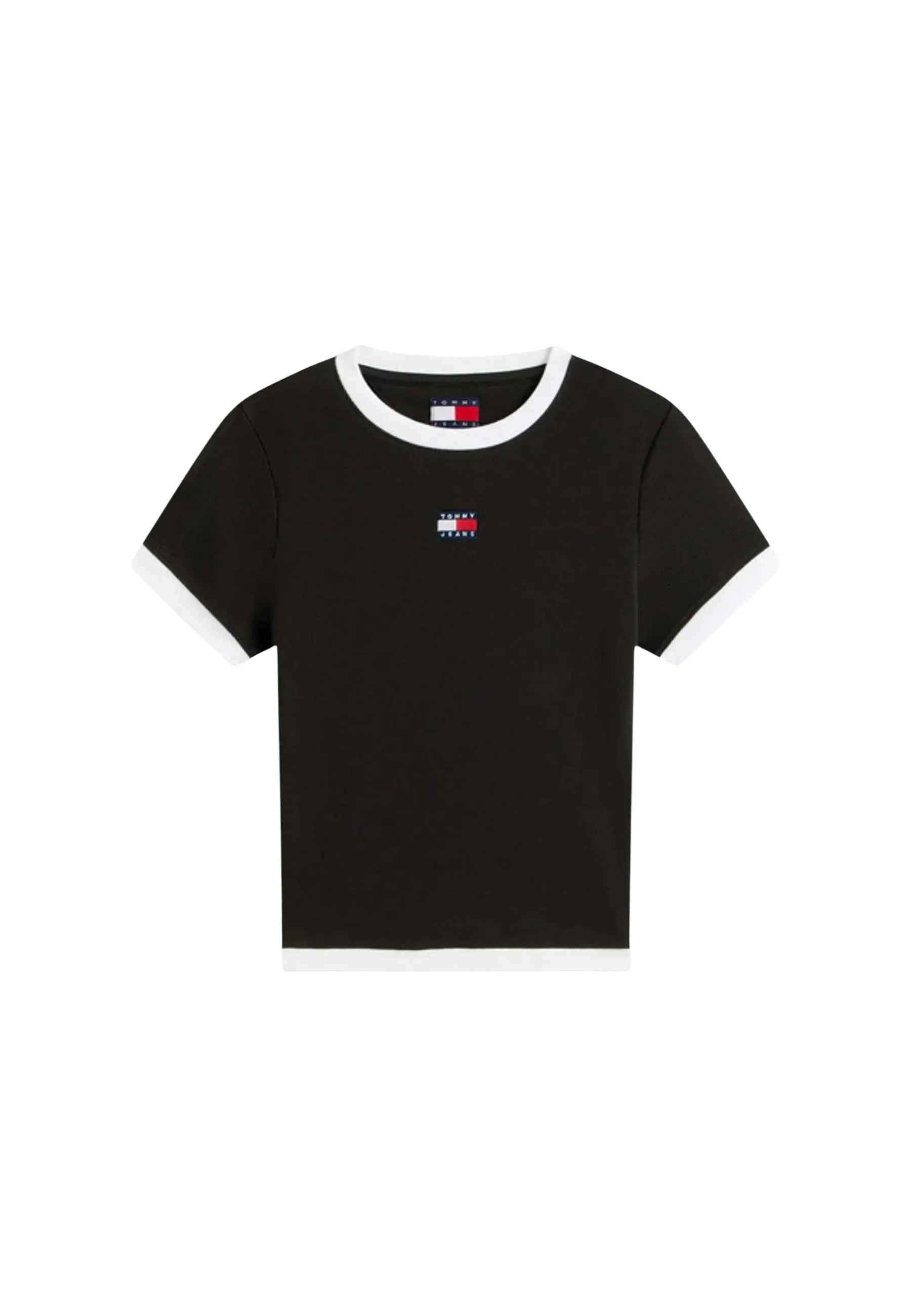 Damen T-Shirt Schwarz 497868