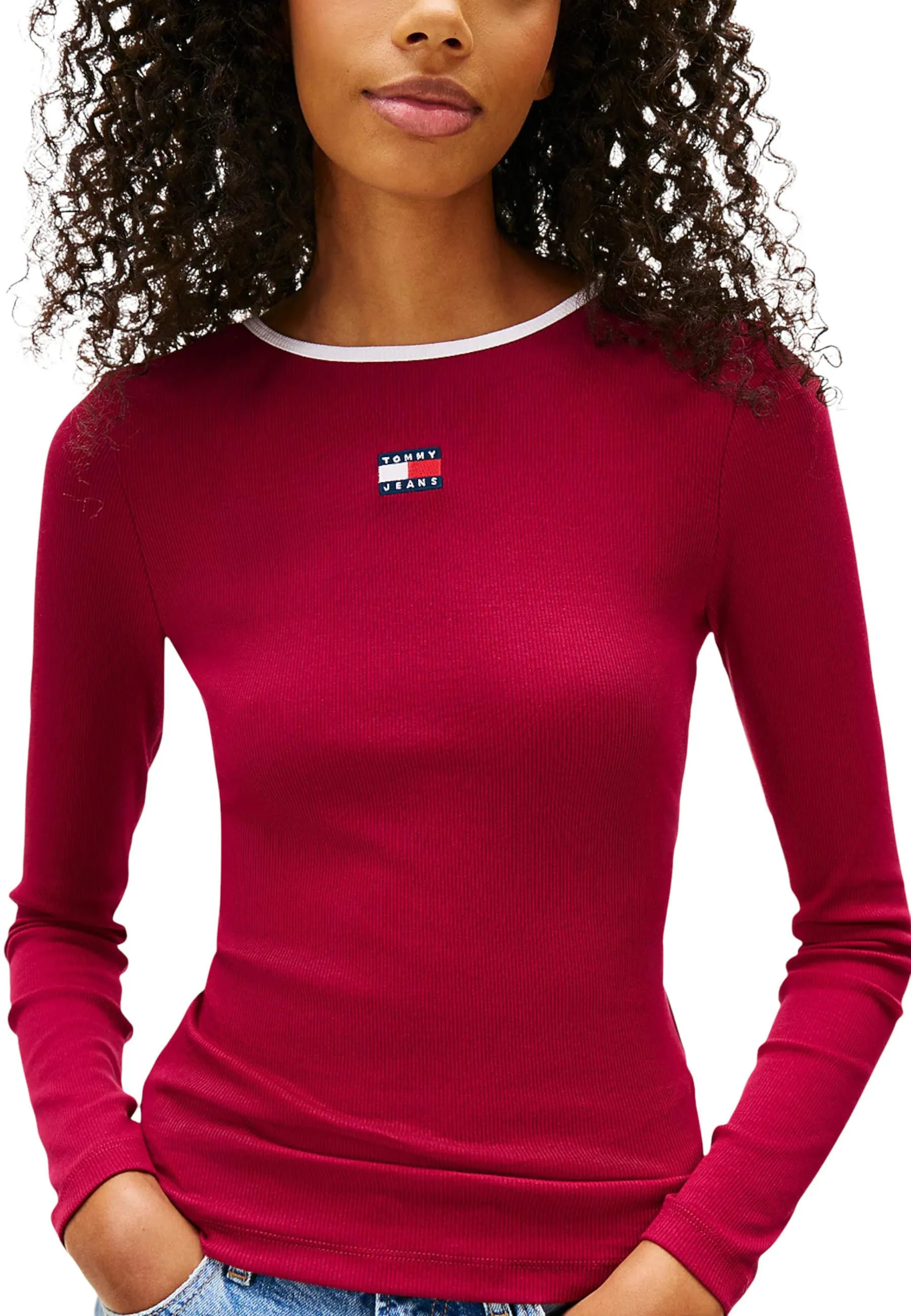 Damen Pullover Bordeaux 497854