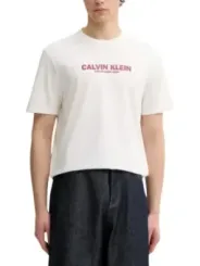 Calvin Klein Herren T-Shirt Weiß | online kaufen
