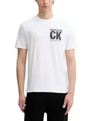 Calvin Klein Herren T-Shirt Weiß | online kaufen