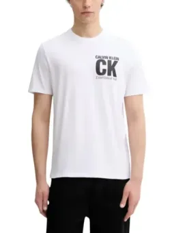 Calvin Klein Herren T-Shirt Weiß mieten | Flex-Fashion Verleih