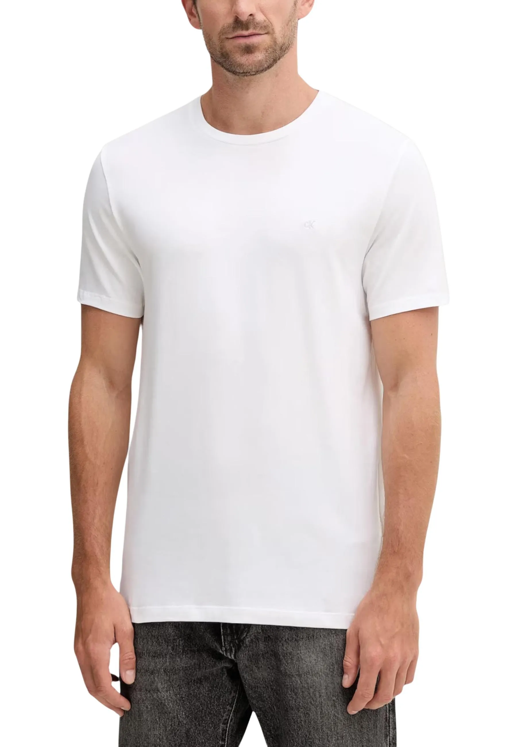 Herren T-Shirt Weiß 497842