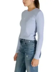 Calvin Klein Jeans Damen T-Shirt Azurblau | online kaufen