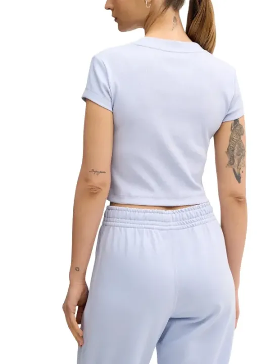 Calvin Klein Jeans Damen T-Shirt Azurblau | online kaufen