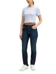 Calvin Klein Jeans Damen T-Shirt Lila | online kaufen