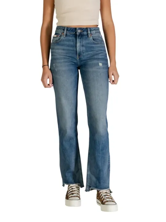 Calvin Klein Jeans Damen Jeans Azurblau | online kaufen