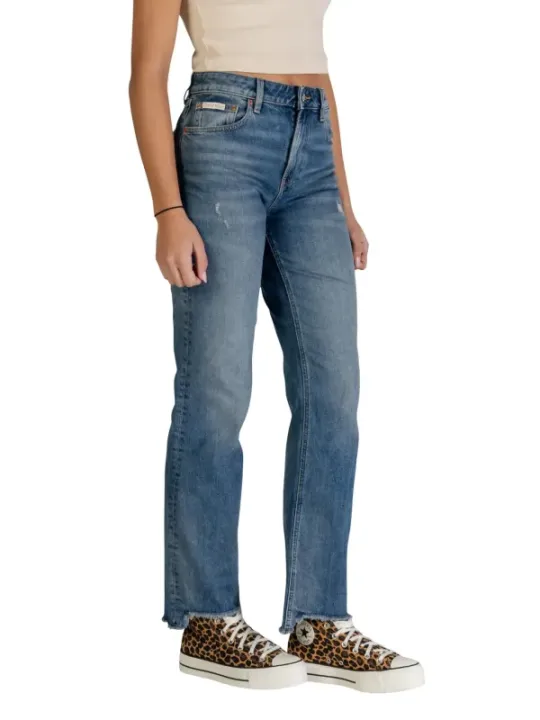 Calvin Klein Jeans Damen Jeans Azurblau | online kaufen