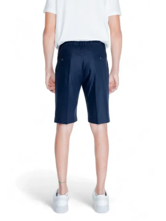 Marineblaue Chino-Shorts für Herren
