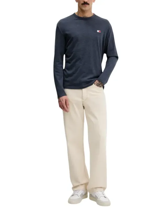 Tommy Hilfiger Jeans Herren Pullover Blau | online kaufen