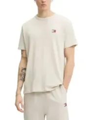 Tommy Hilfiger Jeans Herren T-Shirt Beige | online kaufen