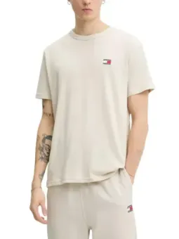 Tommy Hilfiger Jeans Herren T-Shirt Beige | online kaufen