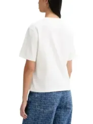 Tommy Hilfiger Jeans Damen T-Shirt Weiß | online kaufen