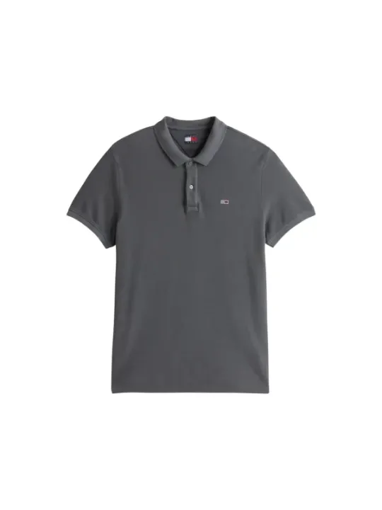 Tommy Hilfiger Jeans Herren Polo Grau | online kaufen