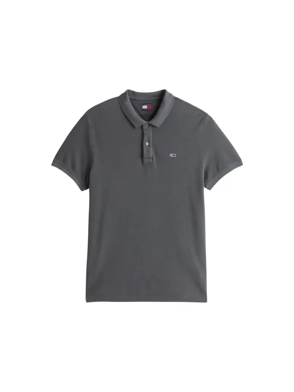 Tommy Hilfiger Jeans Herren Polo Grau | online kaufen