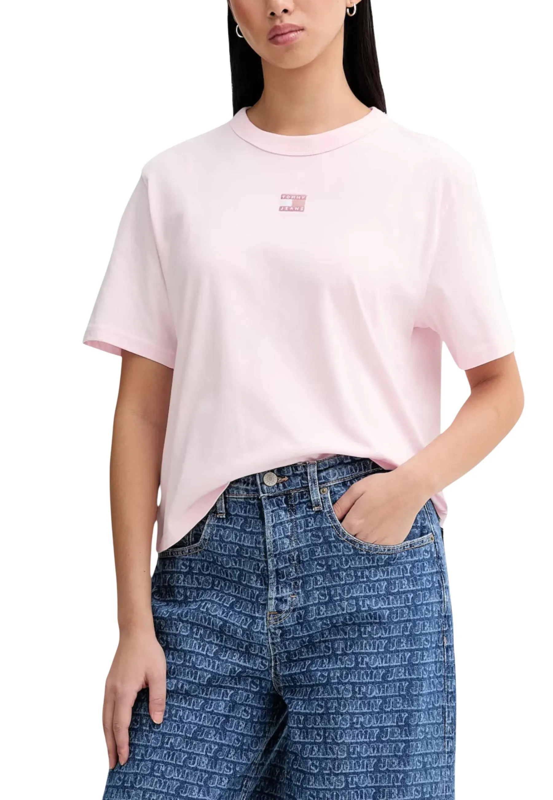 Damen T-Shirt Rosa 497703