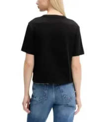 Tommy Hilfiger Jeans Damen T-Shirt Schwarz | online kaufen