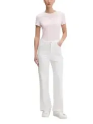 Tommy Hilfiger Jeans Damen T-Shirt Rosa | online kaufen