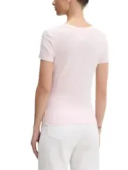 Tommy Hilfiger Jeans Damen T-Shirt Rosa | online kaufen