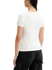 Tommy Hilfiger Jeans Damen T-Shirt Weiß | online kaufen