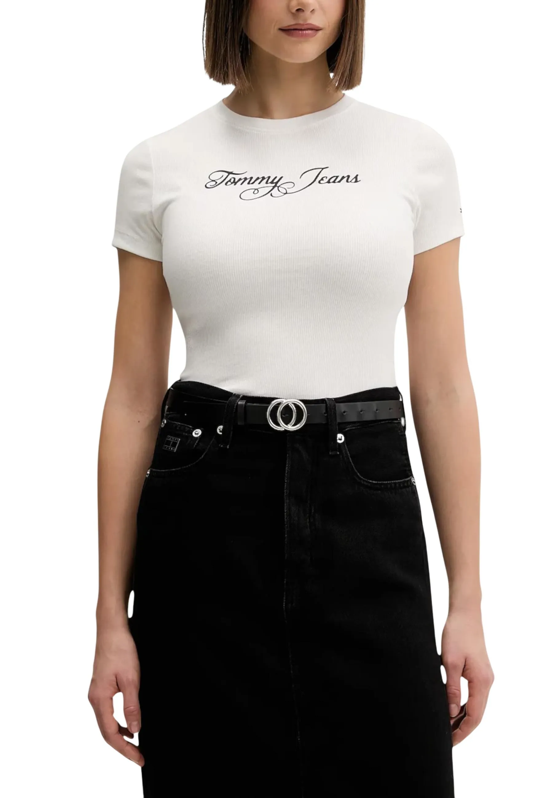 Damen T-Shirt Weiß 497713