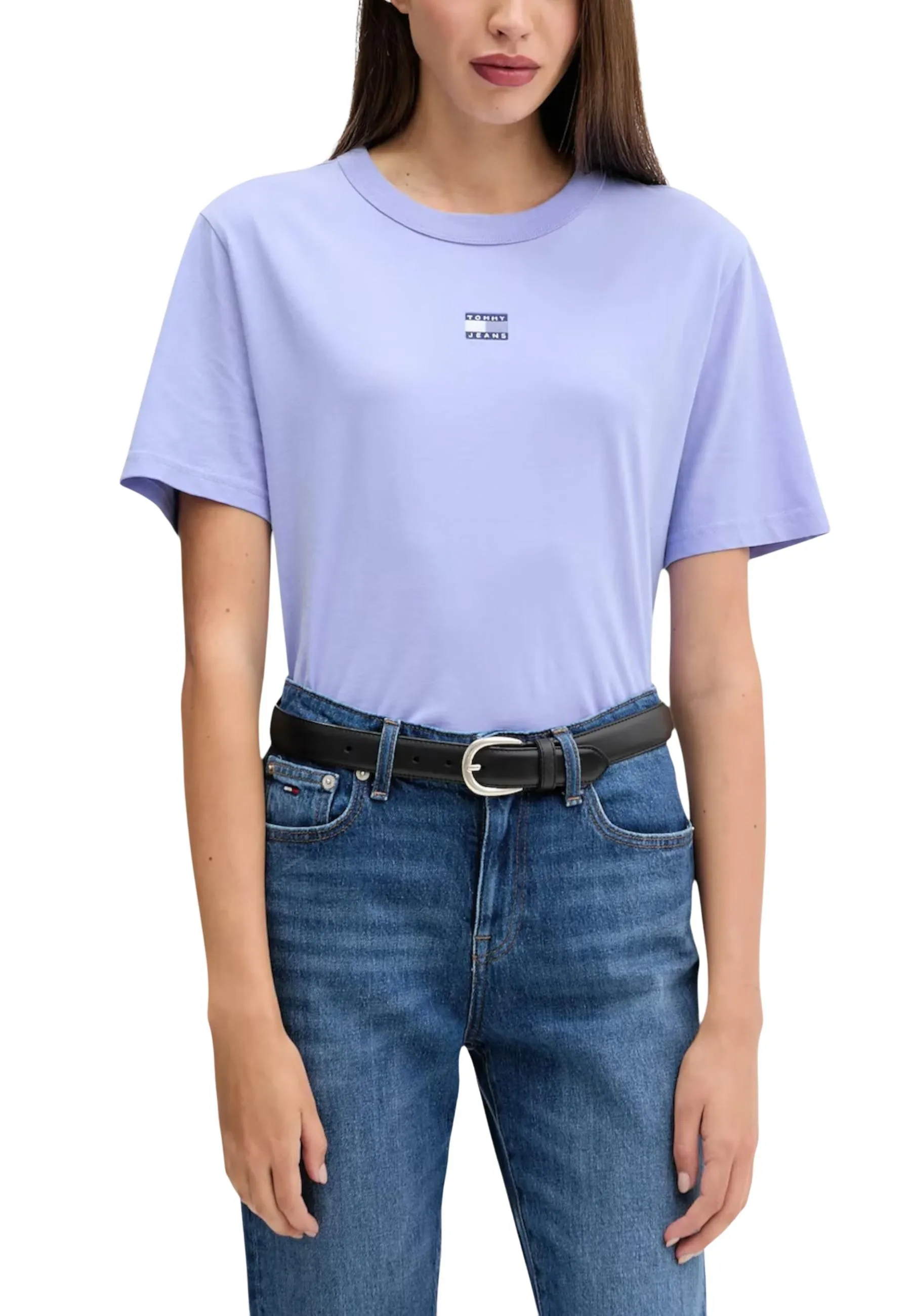 Damen T-Shirt Lila 497701