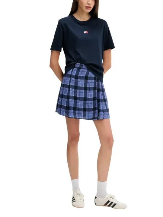 Tommy Hilfiger Jeans Damen T-Shirt Blau | online kaufen