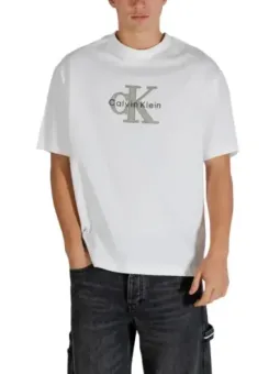 Calvin Klein Herren T-Shirt Weiß mieten | Flex-Fashion Verleih